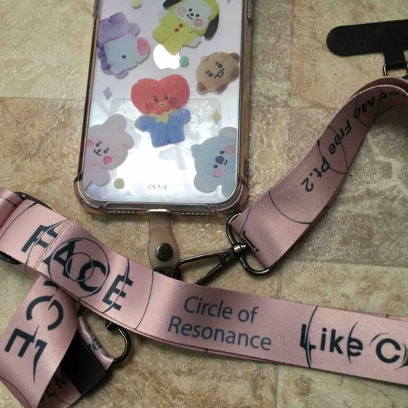 BTS LANDYARD VERSION JIMIN - CRAZY COLOR LIGHT PINK - Picture 3 of 4